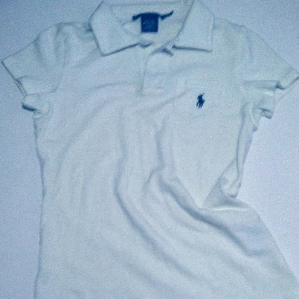 Ralph Lauren White Polo